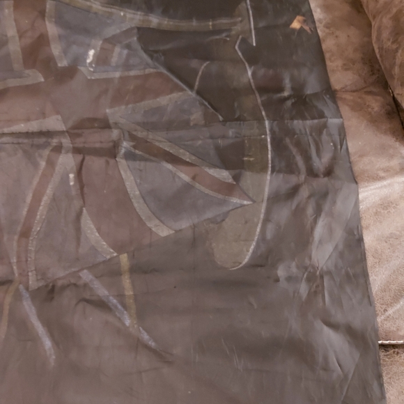 The Who Silk Flag Heavily Screened and Aged mid 1970's - Picture 8 of 10